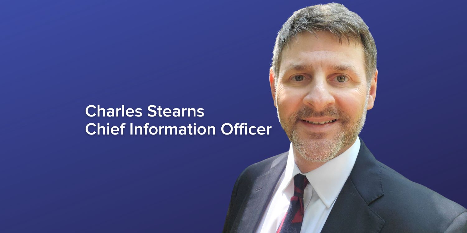 A headshot of Charles Sterns, recently hired to be Chief Information Officer for Community Transit