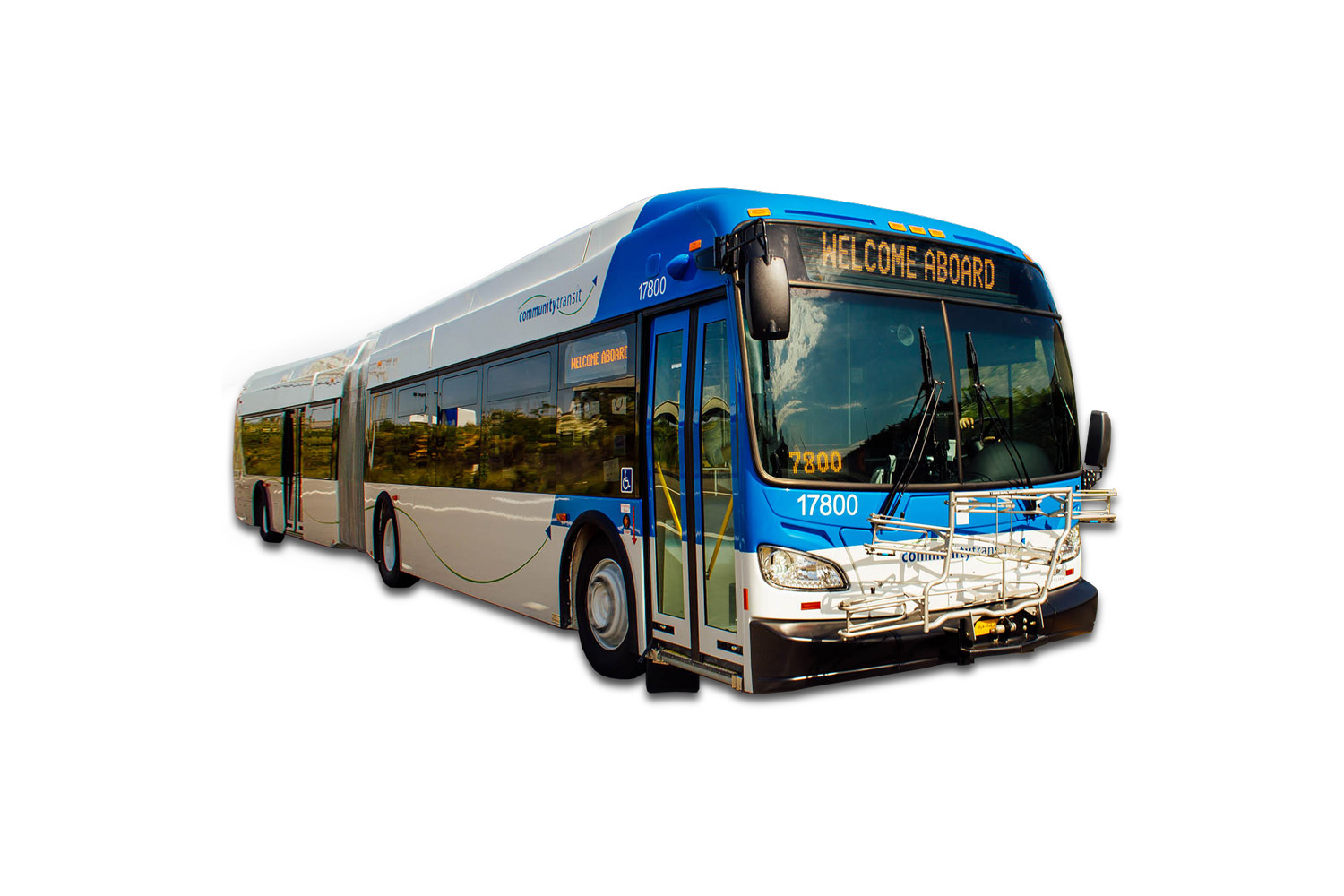 Community Transit Articulated bus