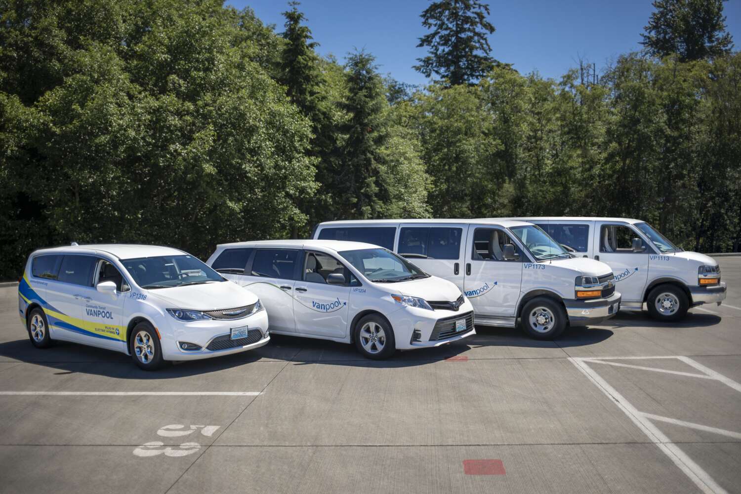 Vans retired from Community Transit's Vanpool program are donated to local nonprofits through Van GO.