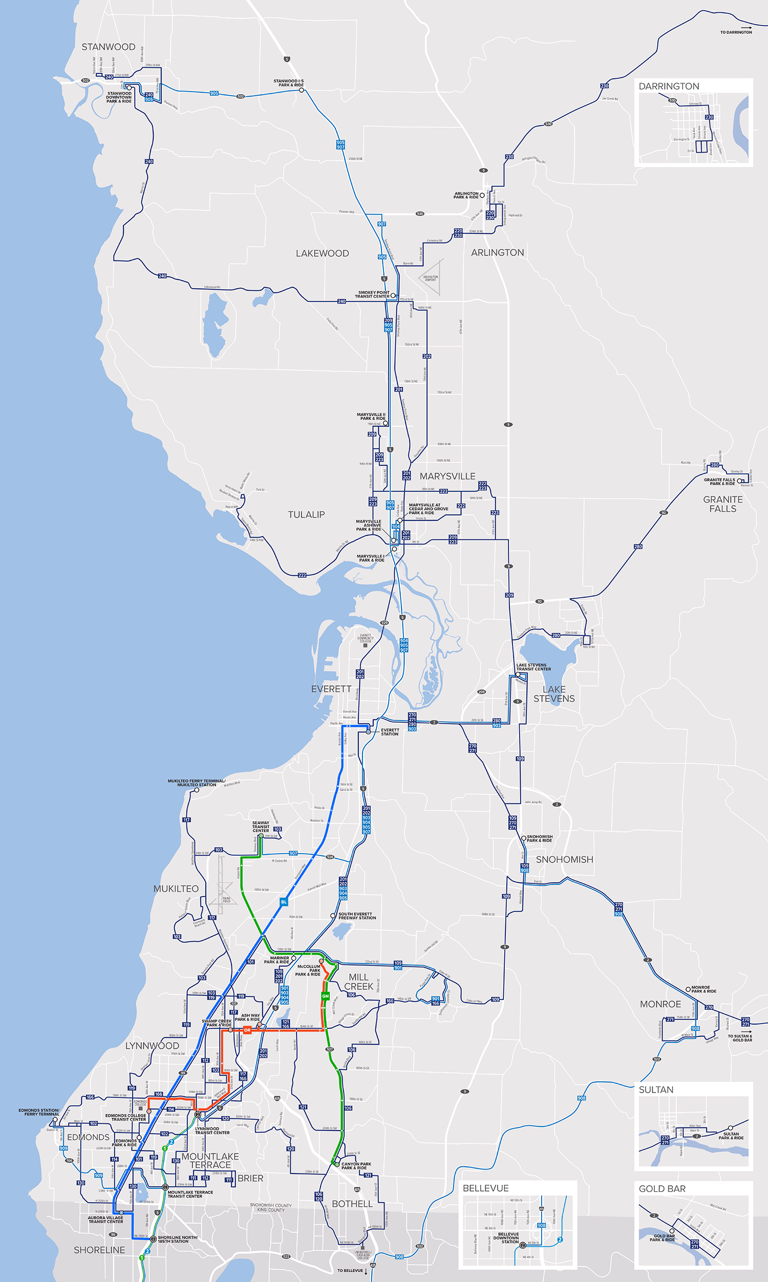 Transit 2024 & Beyond System Map