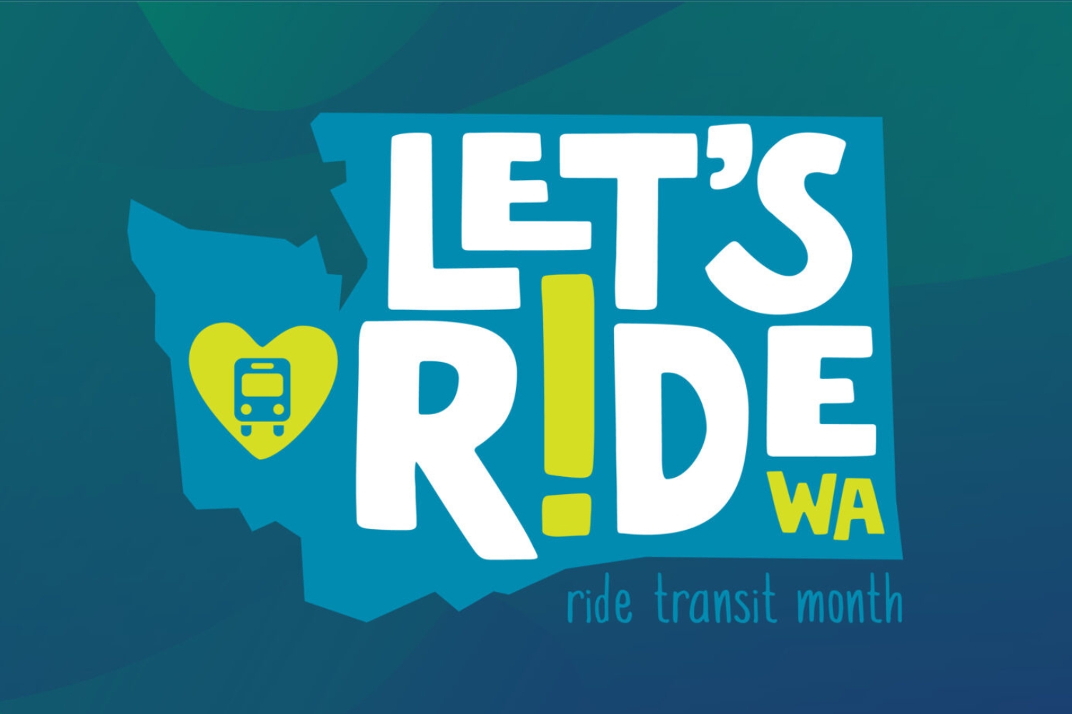 Ride Transit Month logo