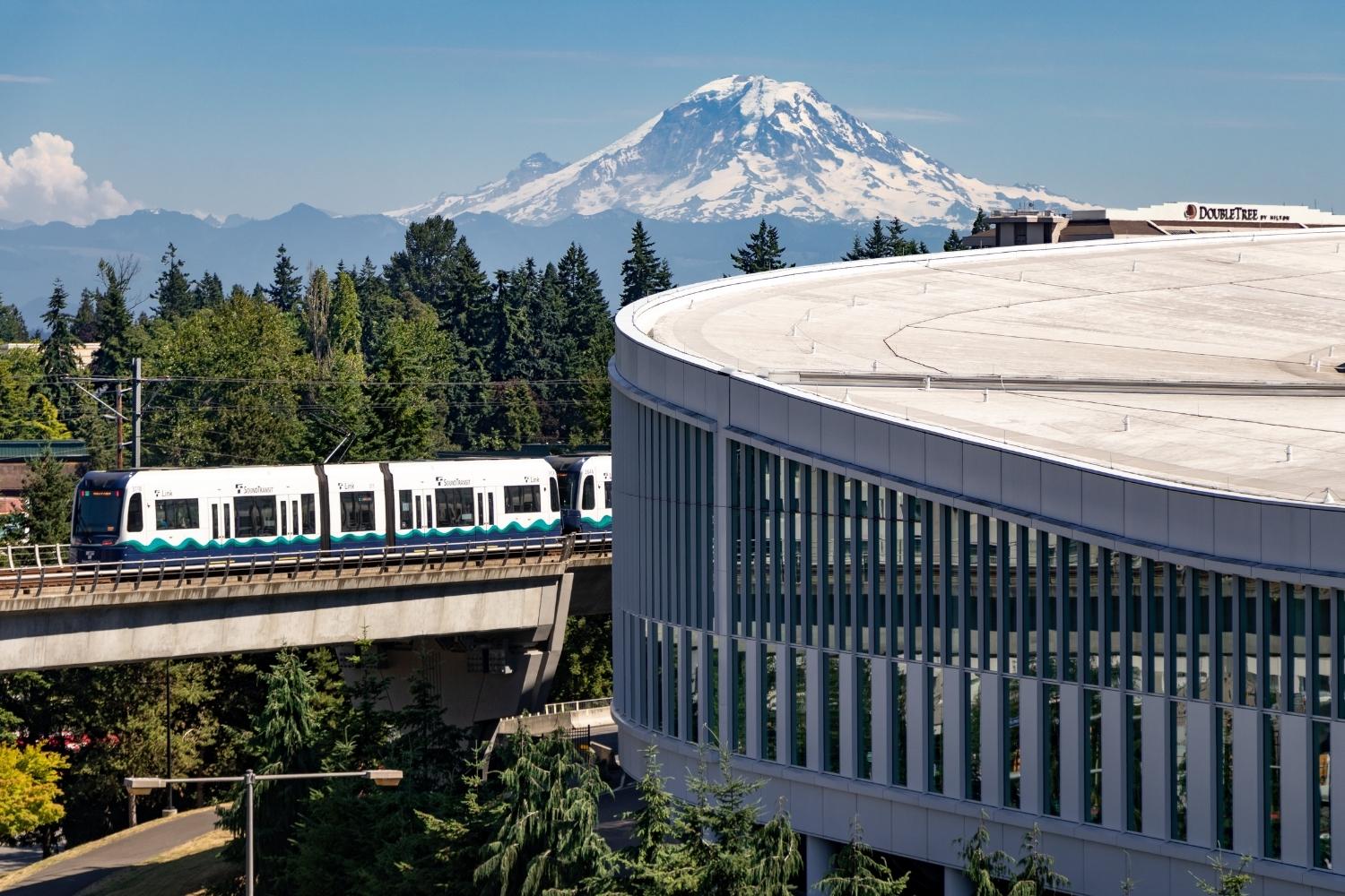 Take transit to get to Seattle-Tacoma International Airport