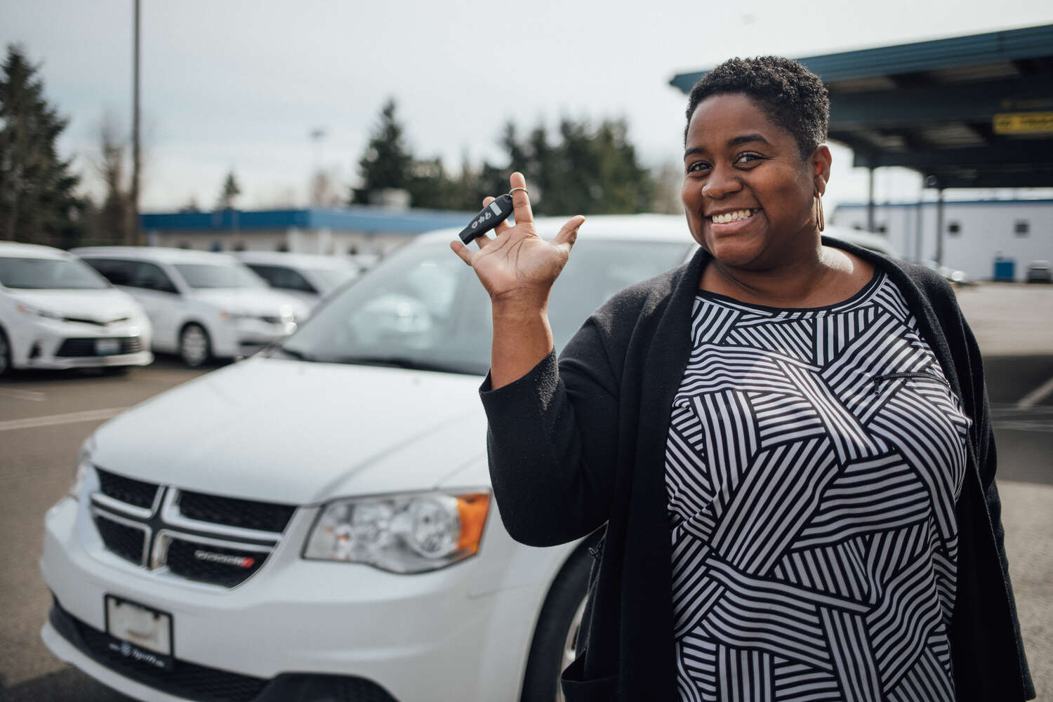 Project Girl was awarded a van from Community Transit's Van GO program. 