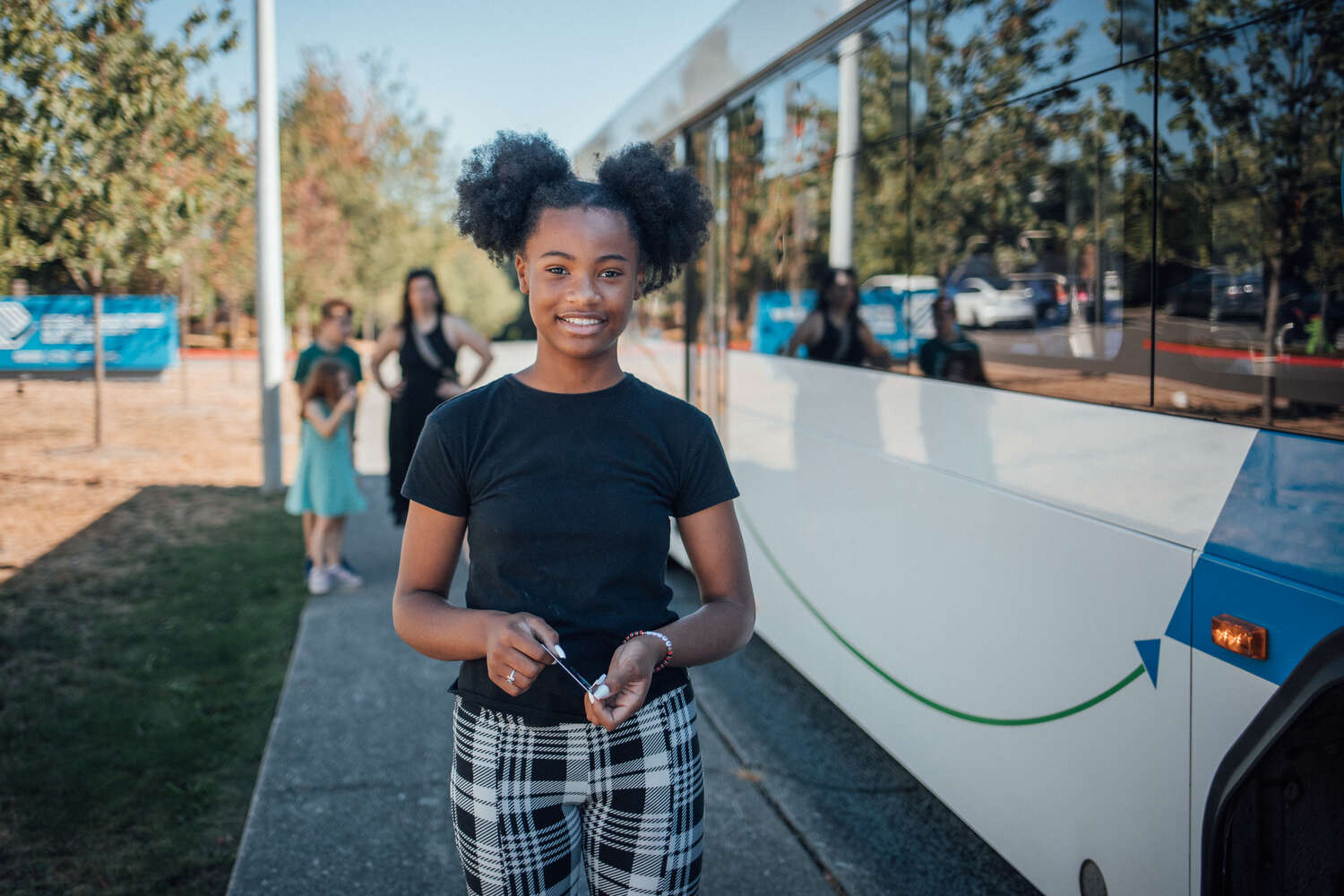 Youth pay no fare when they ride with Community Transit.