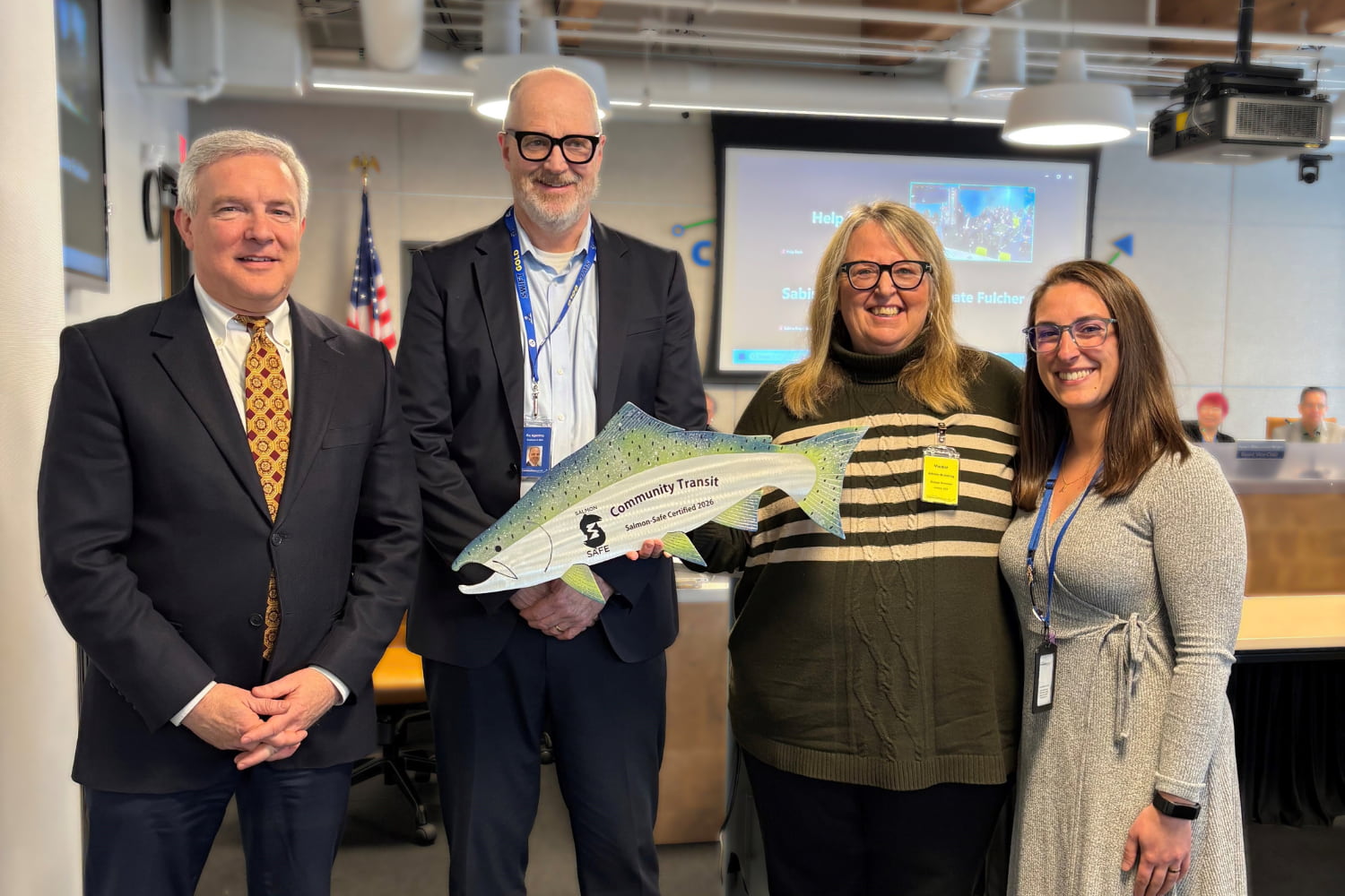 CT becomes first transit agency to earn Salmon-Safe Certification