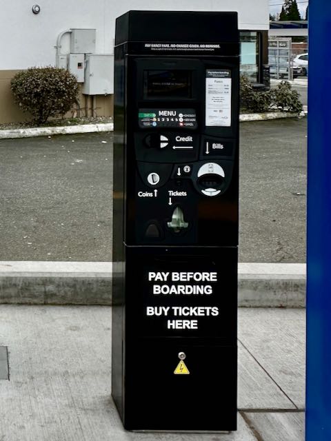 Ticket vending machine