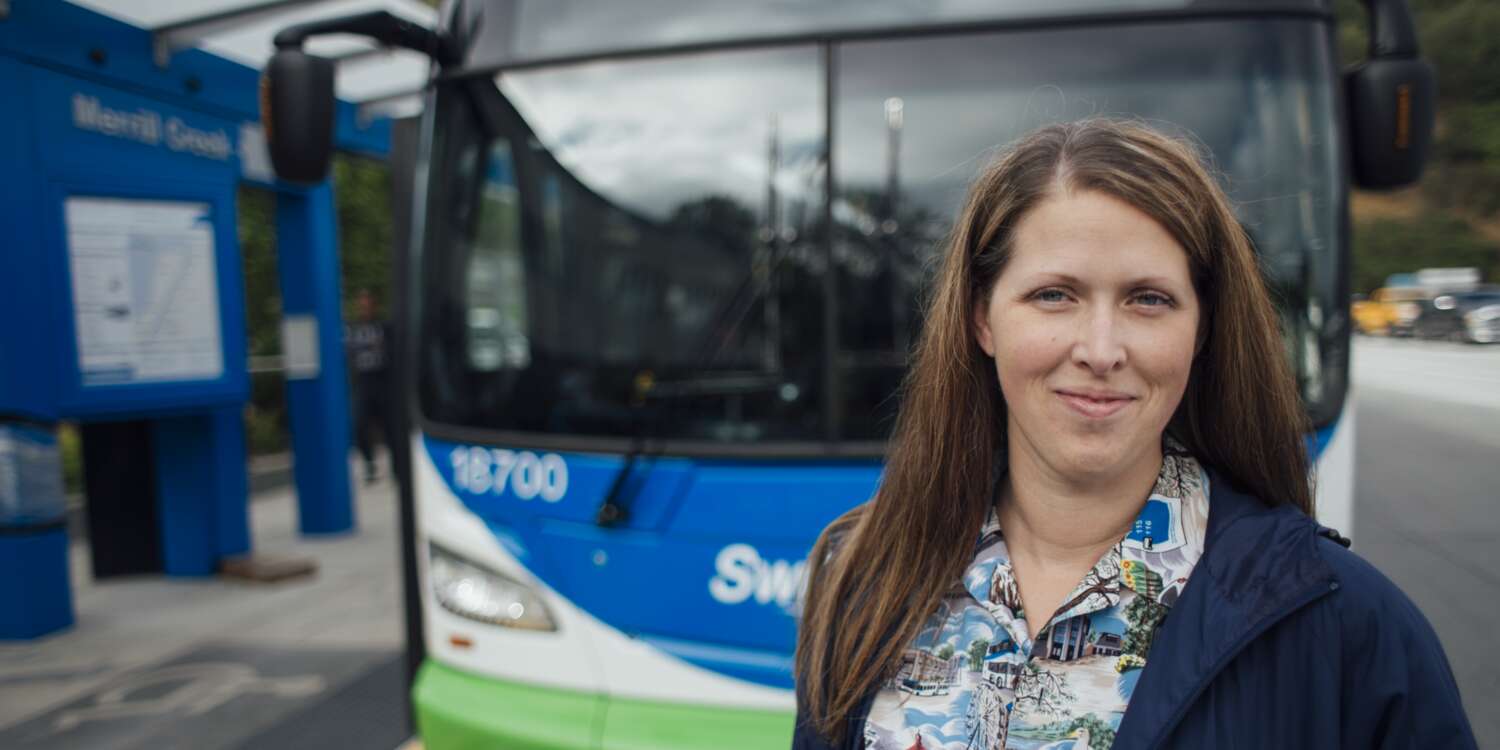 Community Transit Bus Driver in training