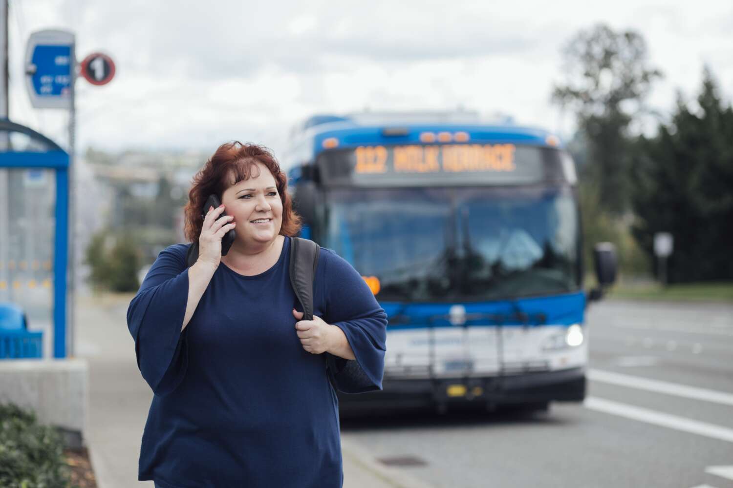 Rider contacting Community Transit via telephone