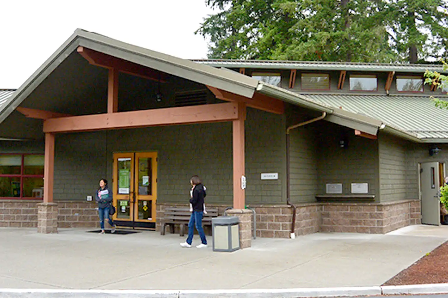 the Granite Falls library building
