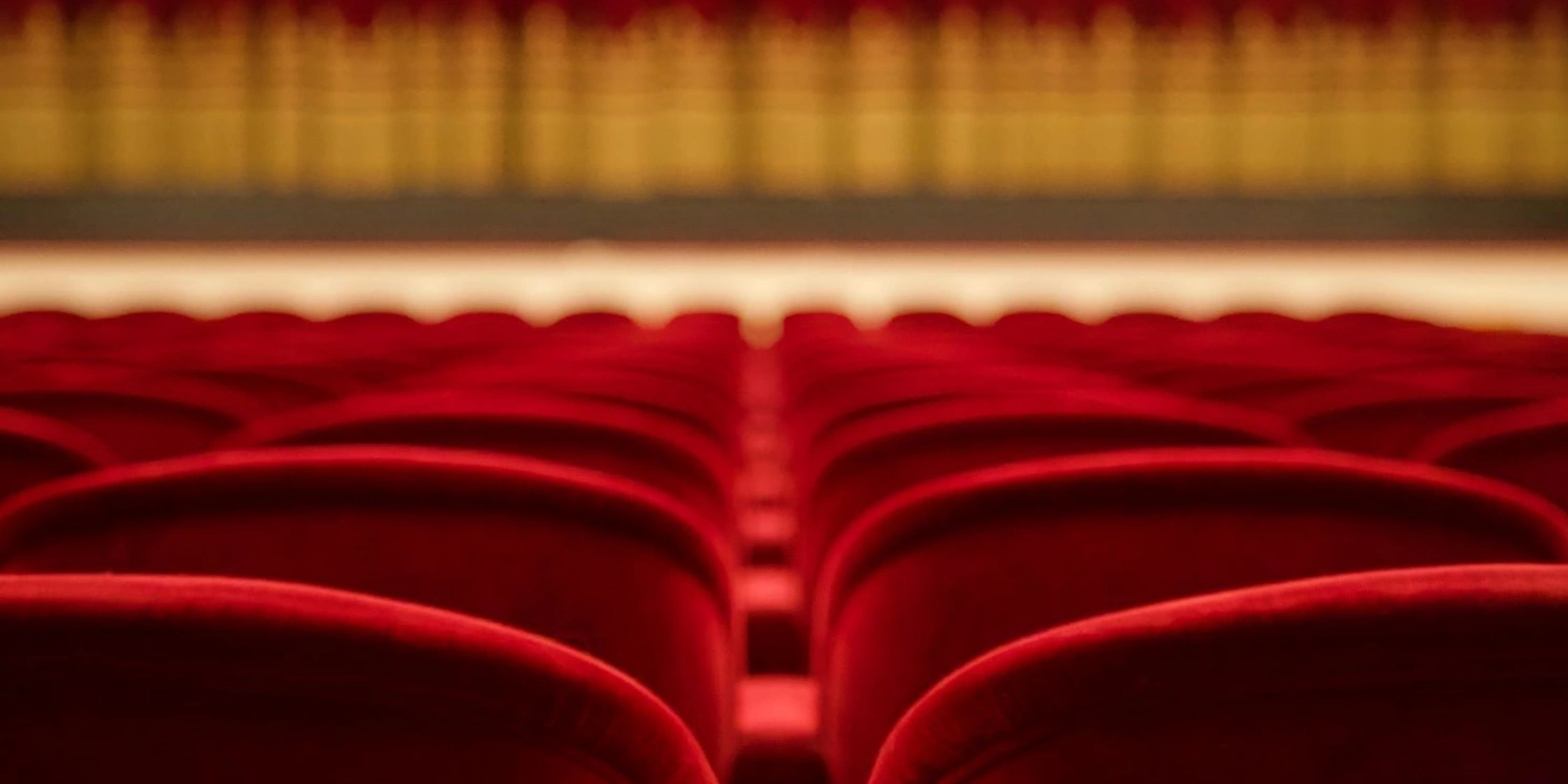 rows of seats in a performing arts theater