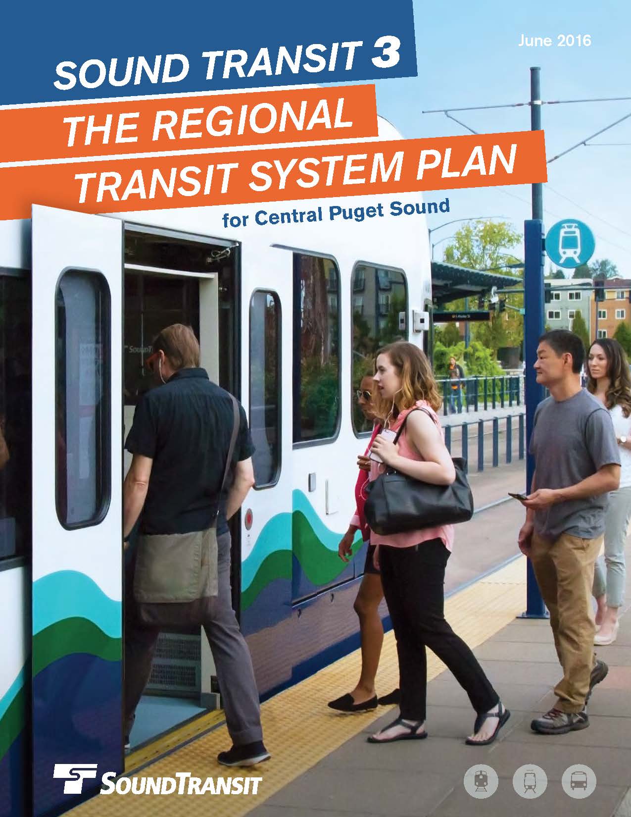 Cover image of Sound Transit 3 Regional Transit System Plan