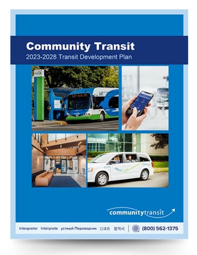 Image of Transit Development Plan cover