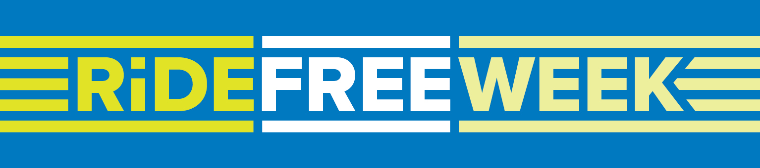 Ride Free Week, October 1st through 8th 2026