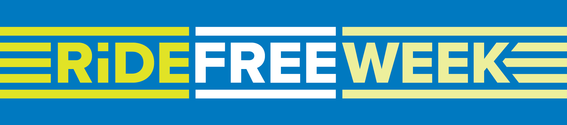 Ride Free Week, October 1st through 8th 2026