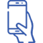 Hand_Holding Cell Phone_Icon