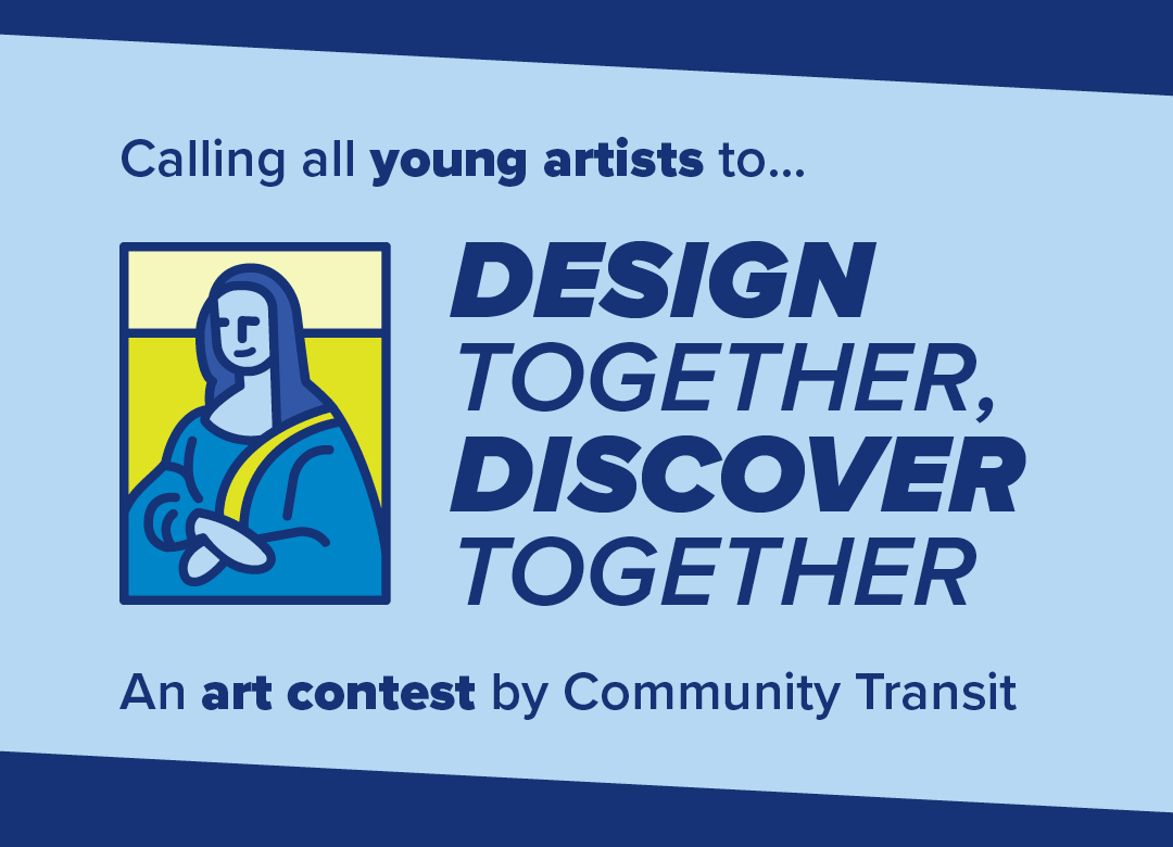 A youth art contest hosted by Community Transit