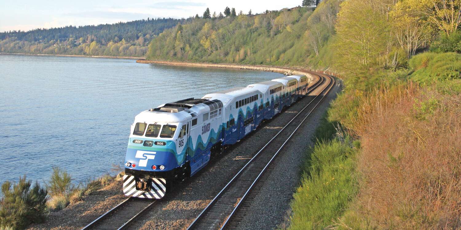 Sounder between Edmonds and Mulkilteo