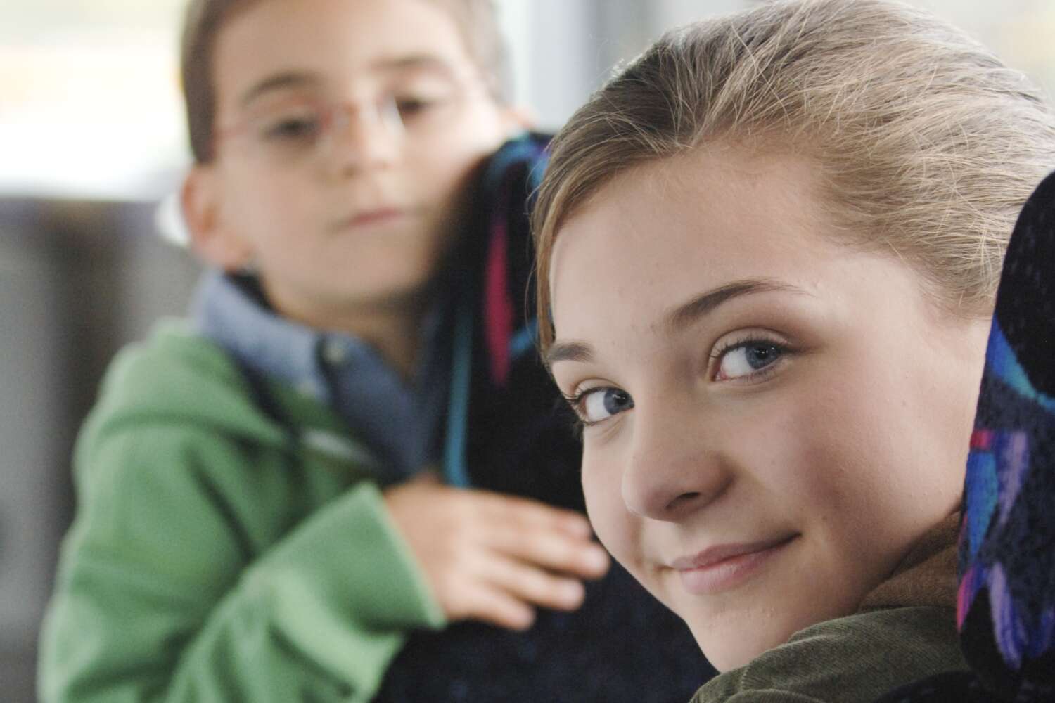 Kids riding on a Community Transit bus