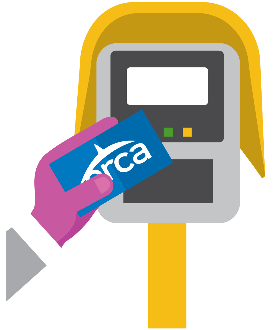 Graphic of ORCA card reader