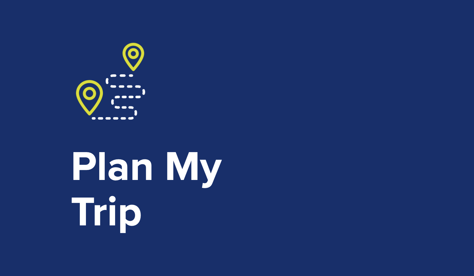 Graphic for Plan My Trip