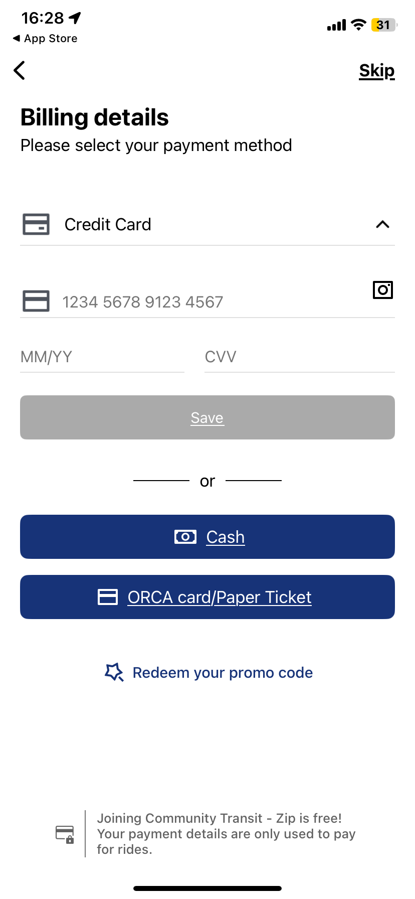 screenshot - add your payment method